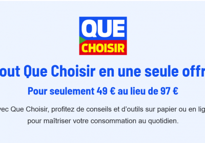 Tout Que Choisir en une seule offre !